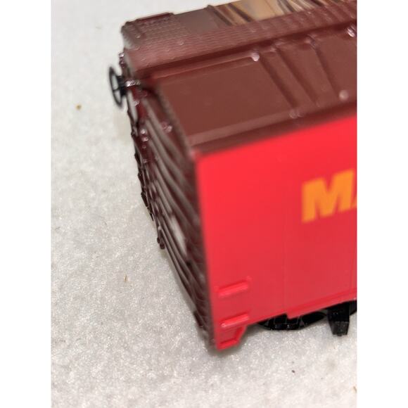 Tyco HO Old-Time Boxcar Mail Pouch Chew Tobacco 374A Red Model Unused - Picture 4 of 12